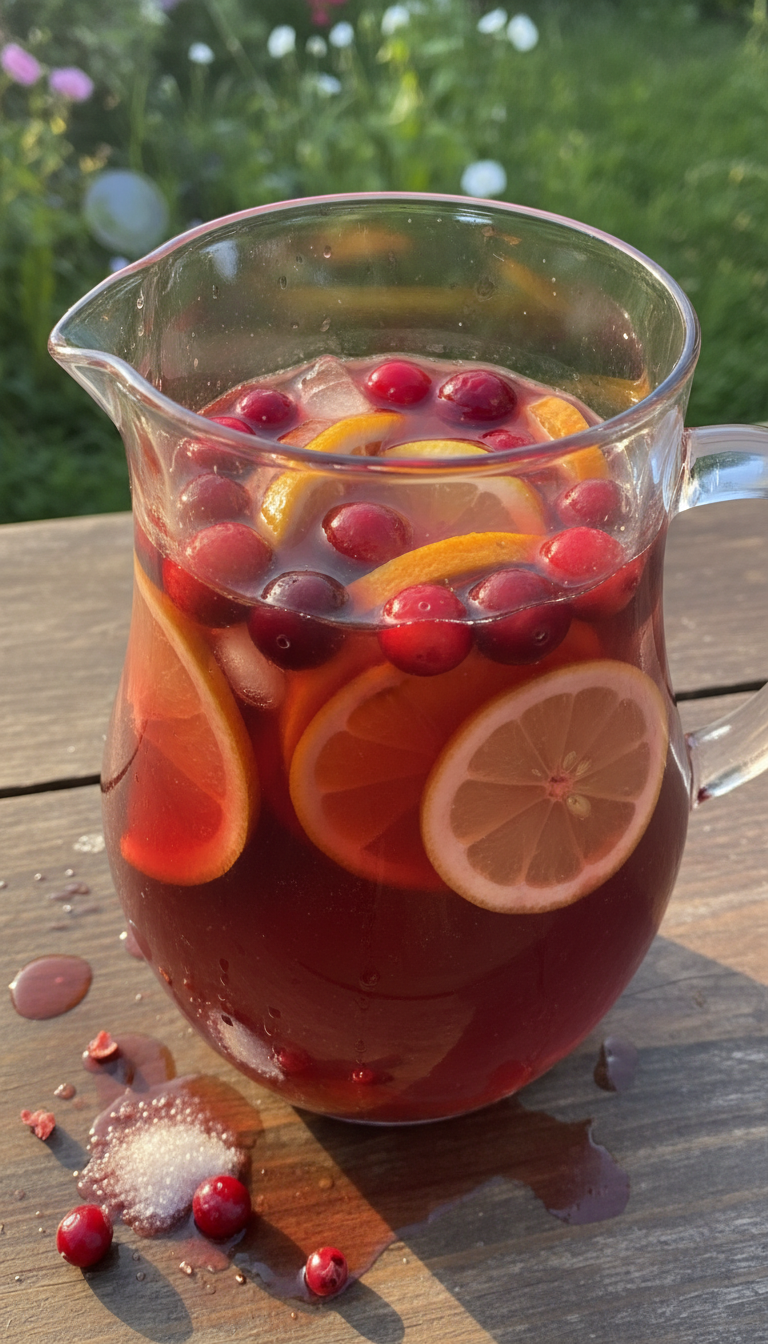Cranberry Zitrus Punsch