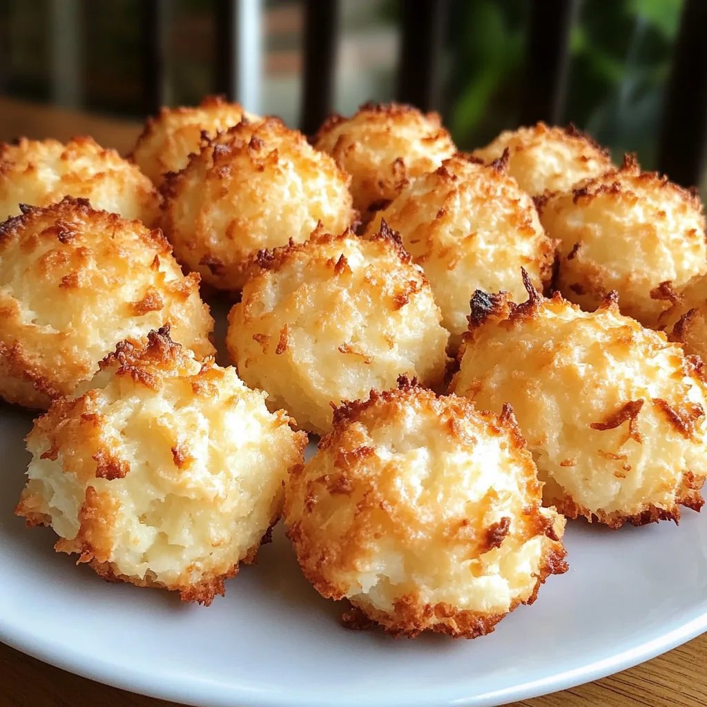 Blitzschnelle Low Carb Kokosmakronen