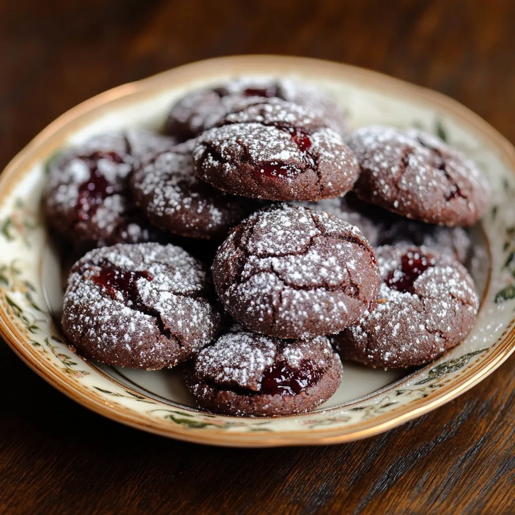 Marmeladenküsschen vom Blech