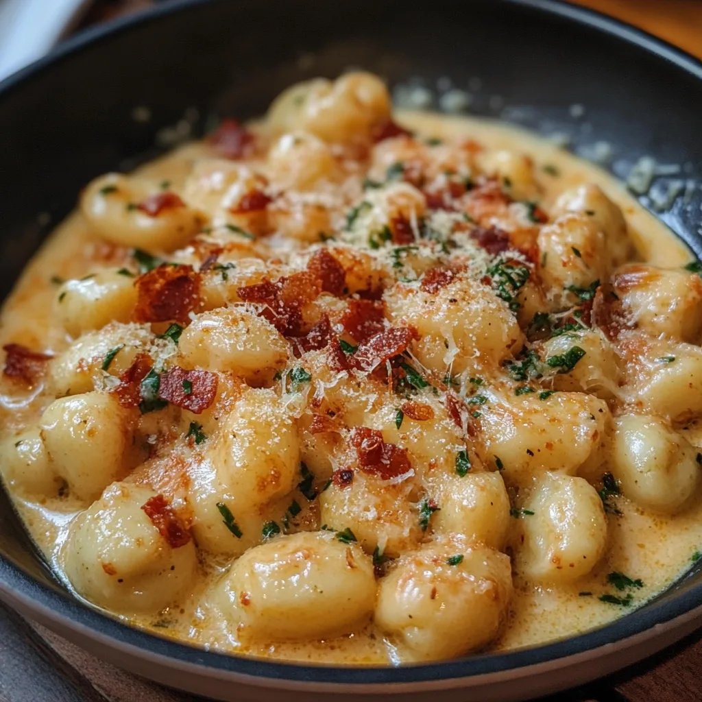 Heirate mich Huhn und Gnocchi