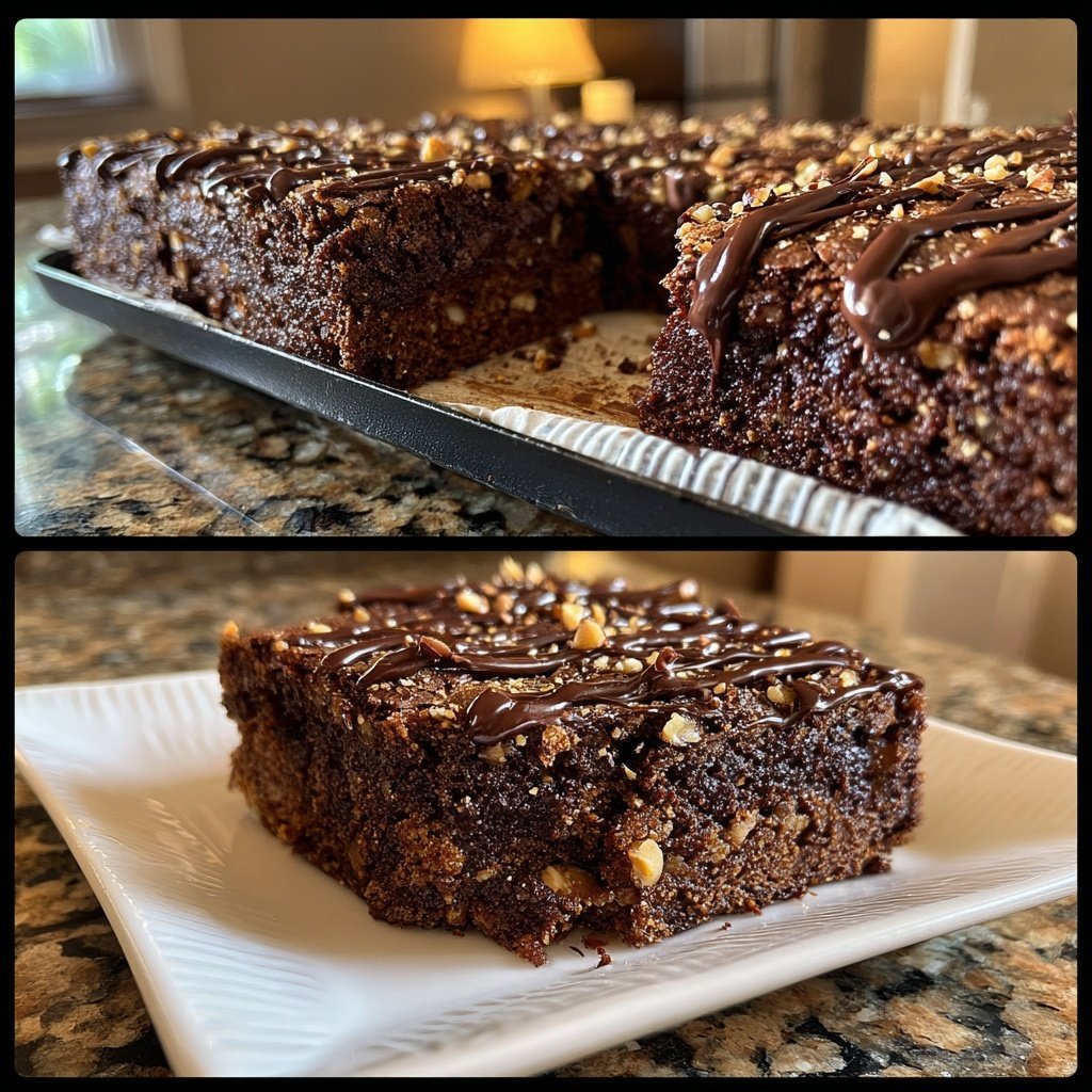 Steinbock Schoko Haselnuss Kuchen