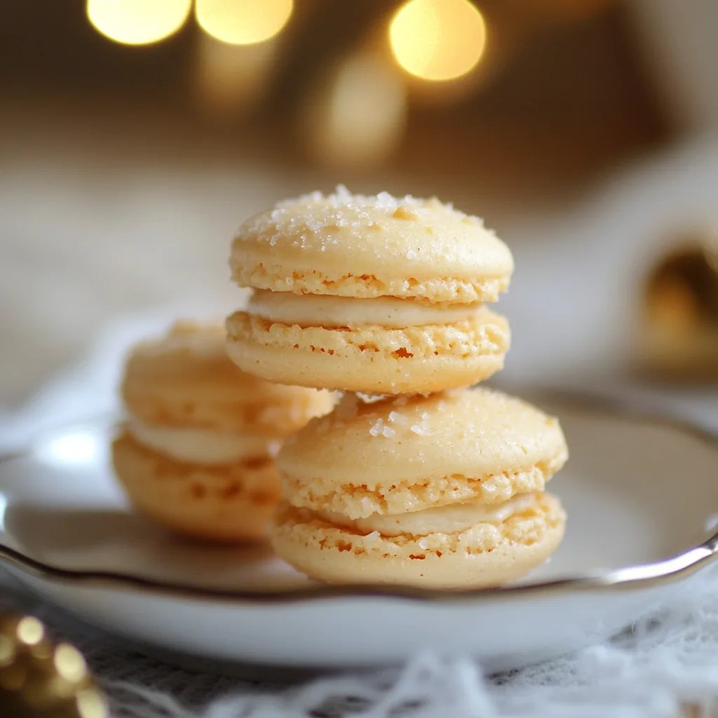 Saftige Milchmädchen-Makronen