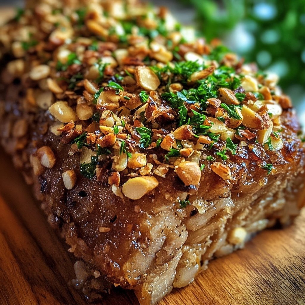 Nussbraten vegetarisch