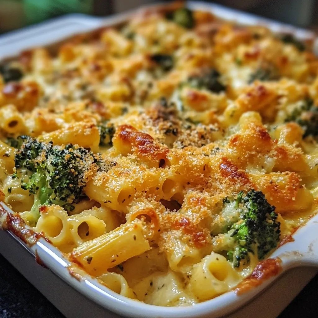 Nudelauflauf mit Brokkoli