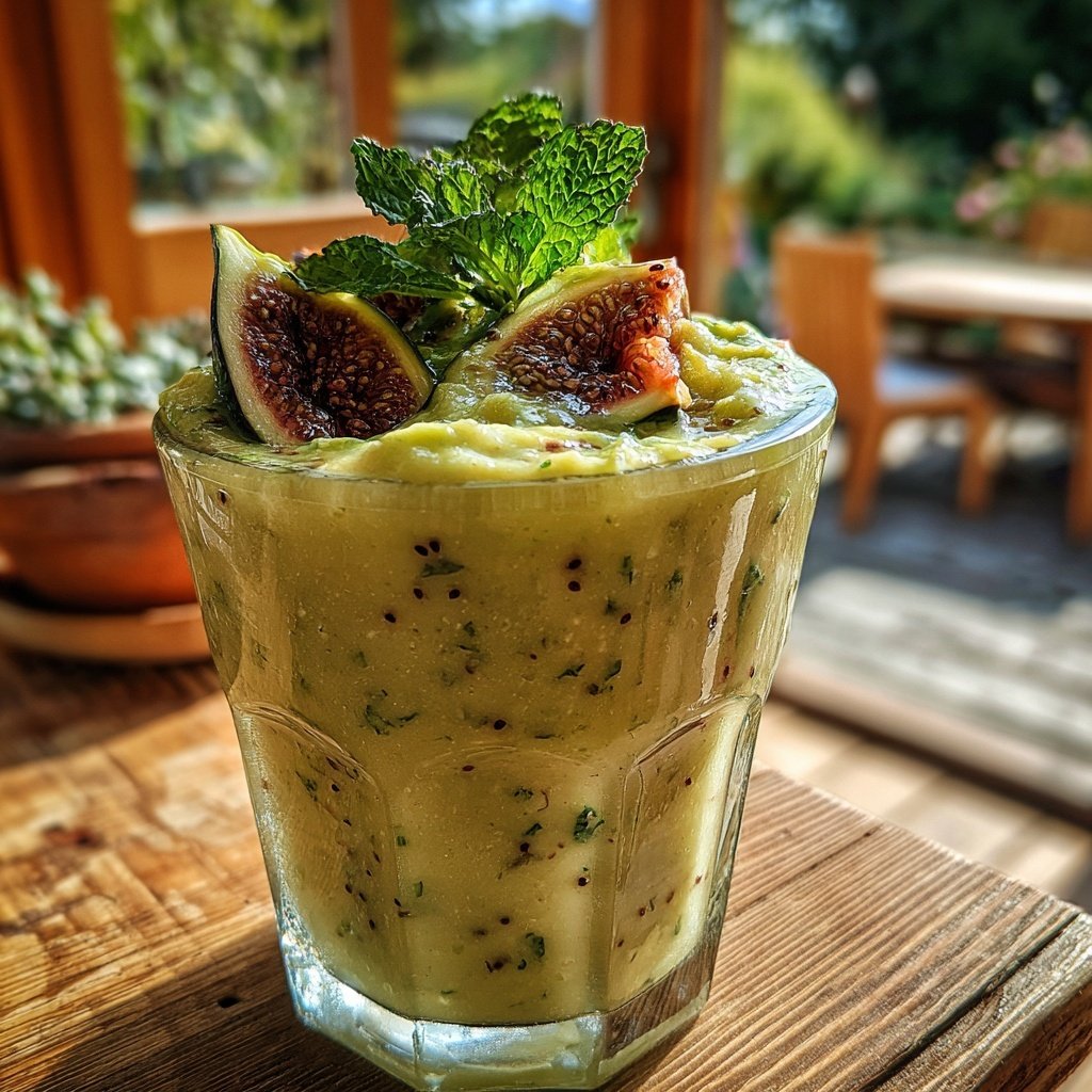 Fruchtiger Avocado Smoothie
