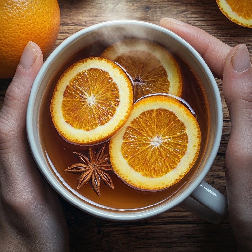 Winterlicher Orangen Punsch