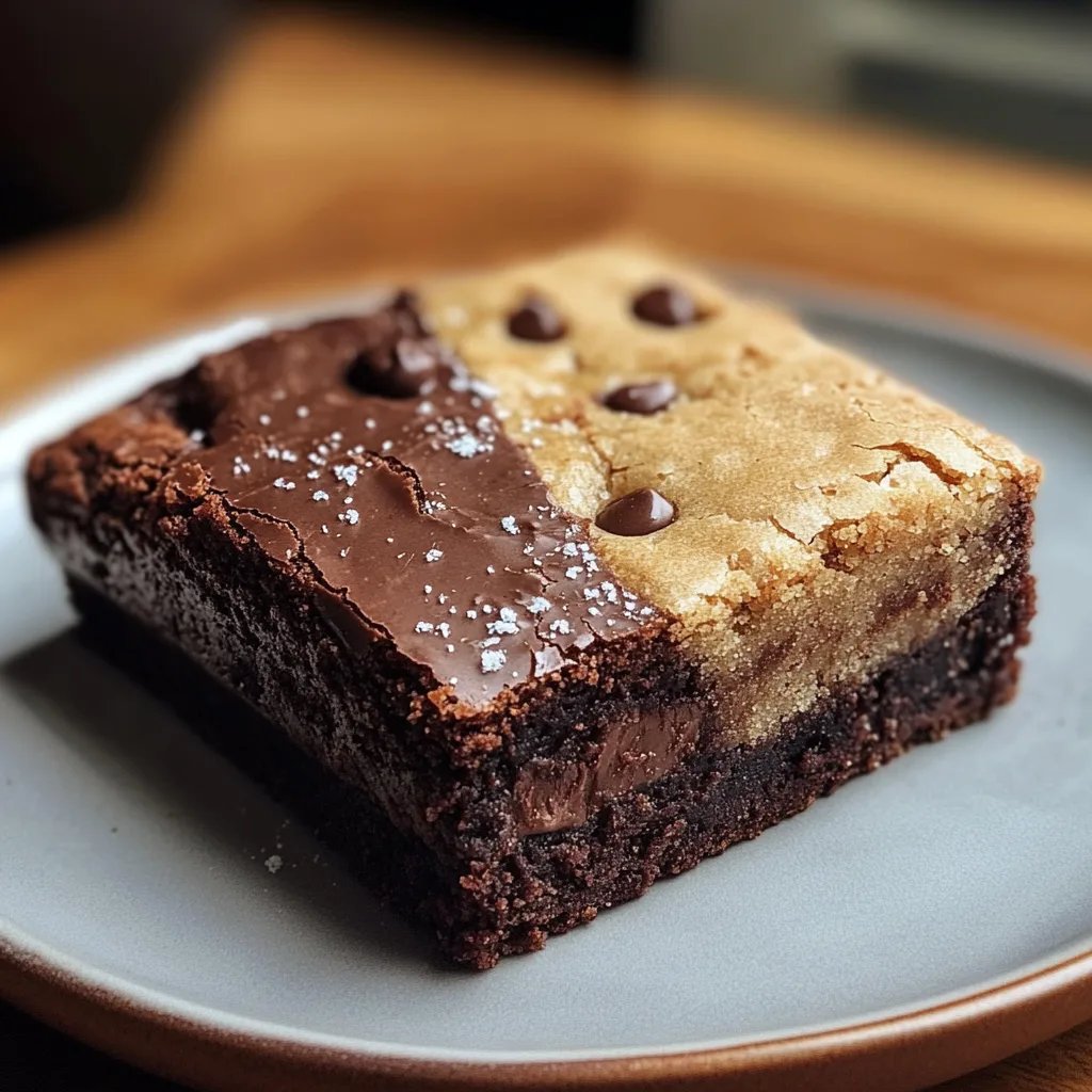 Brookies-Kekse – Browned Butter Blondie