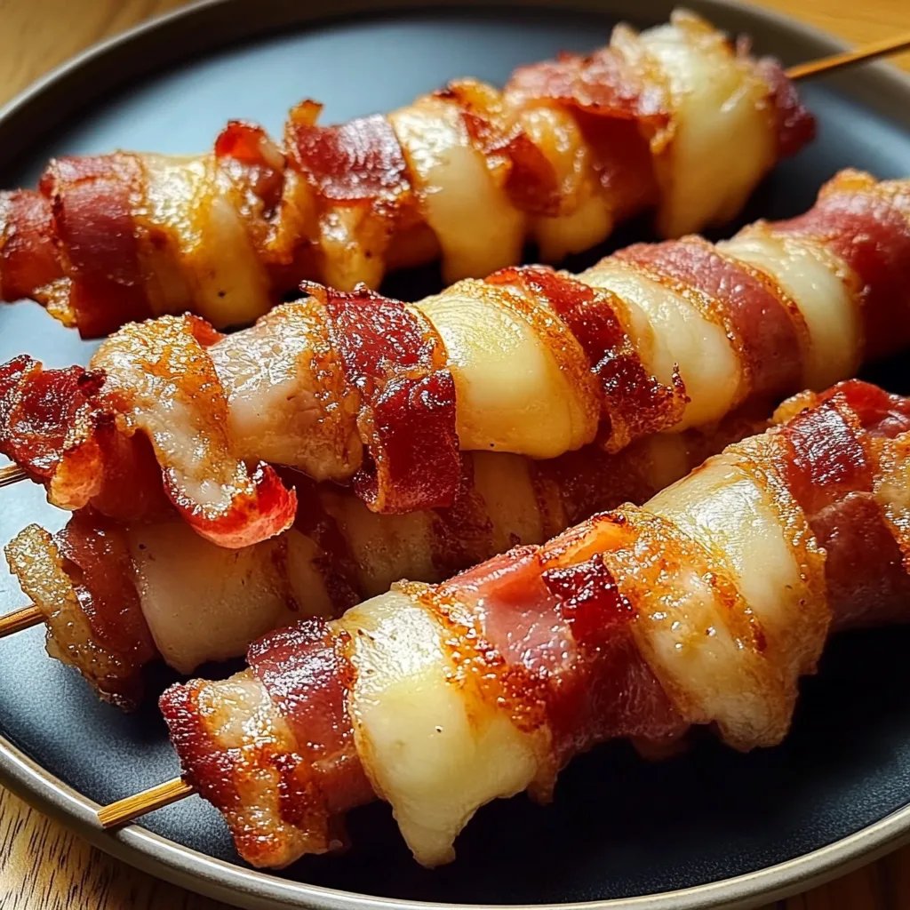 Bacon-umwickelte Mozzarella-Sticks: Ein Unglaubliches Ultimatives Rezept