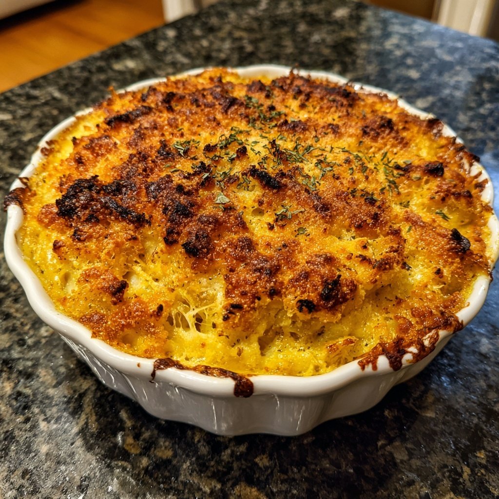 Fenchel Gratin mit Käsekruste