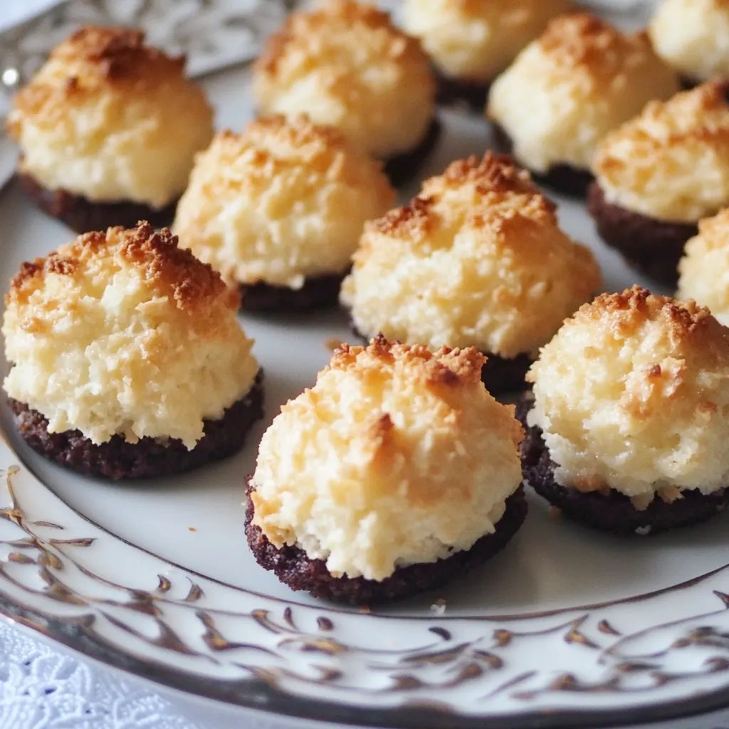 Ultra leckere vegane Kokosmakronen