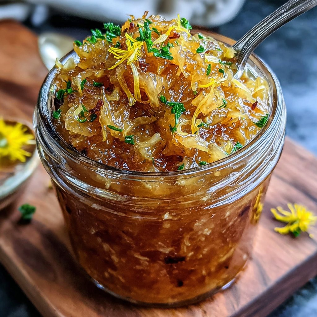 Löwenzahn-Glück-Marmelade