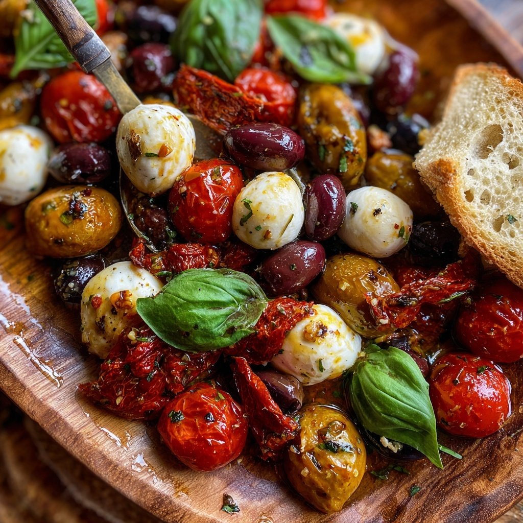 Mediterrane Antipasti Platte