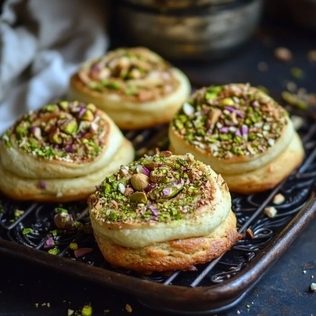 Spritzgebäck mit Pistazien