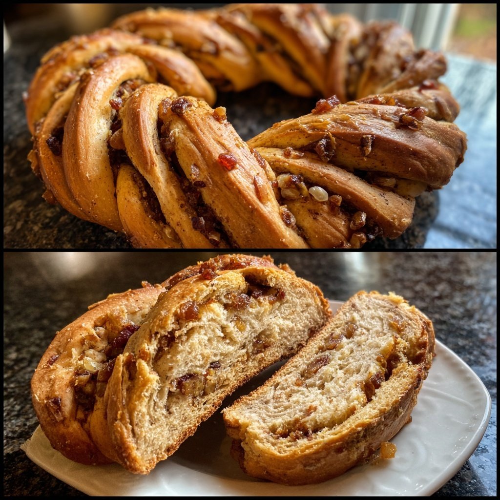 Lebkuchen Bananenbrot Twist