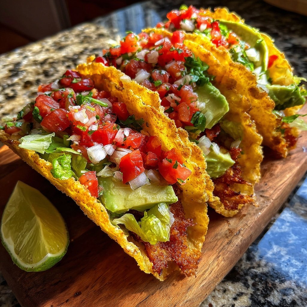 Crispy Chicken Skin Tacos