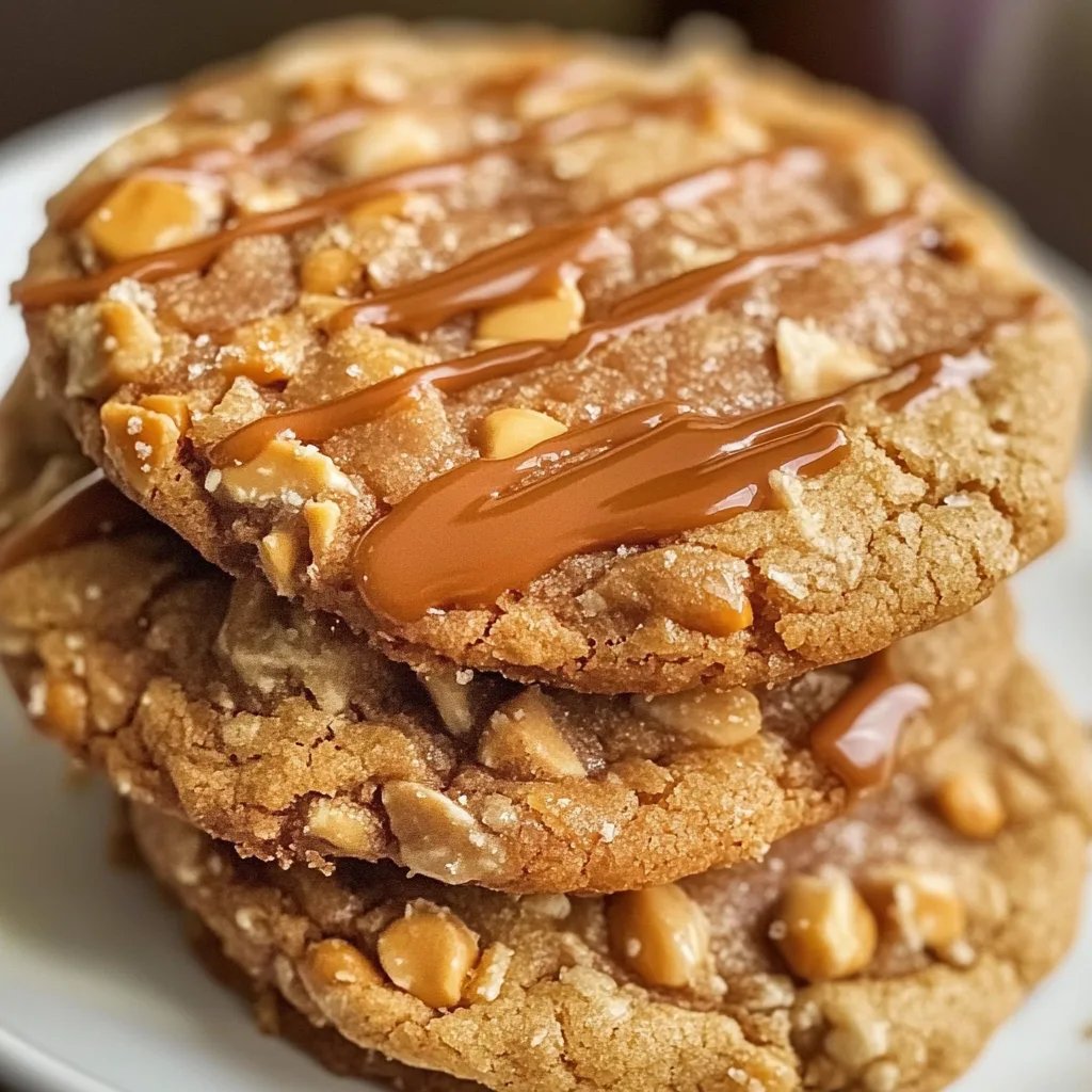 Gesalzene Karamell-Toffee-Kekse: Ein Unglaubliches Ultimatives Rezept