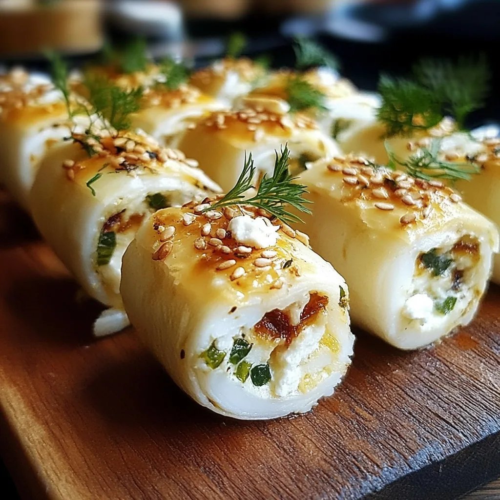 Knusprige Feta-Rollchen: Ein Unglaublich Ultimatives Rezept für 5 Minuten