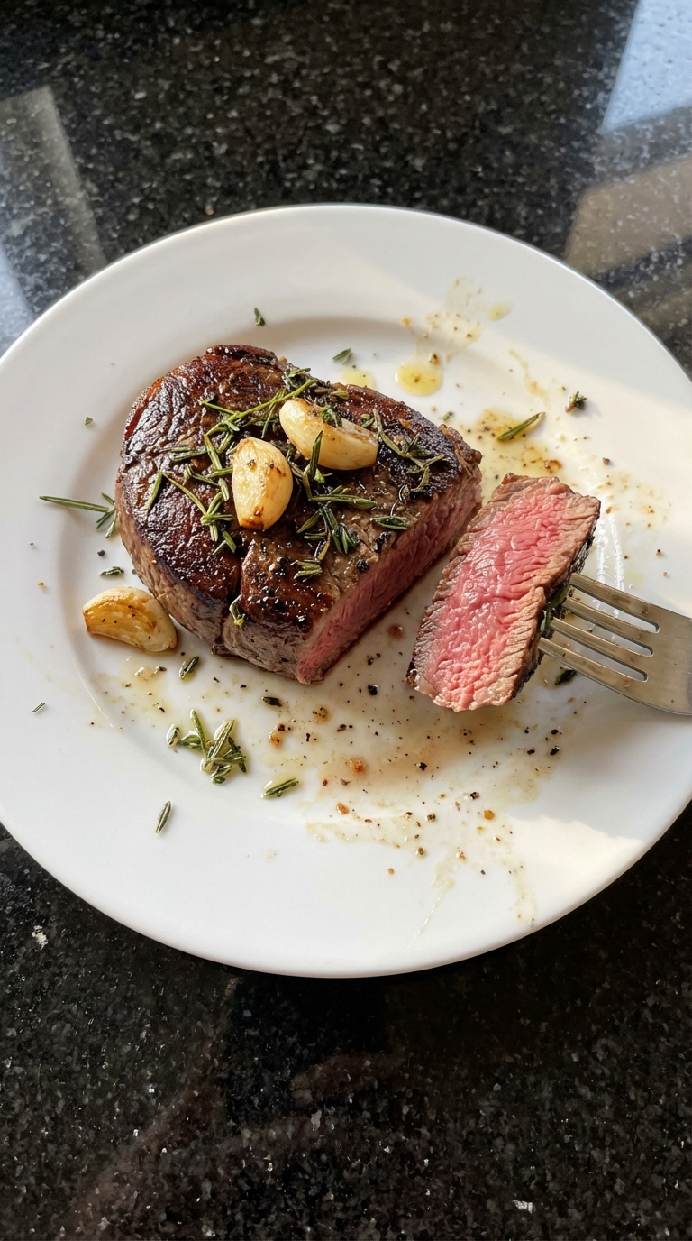 Filet Mignon mit Geröstetem Knoblauch​