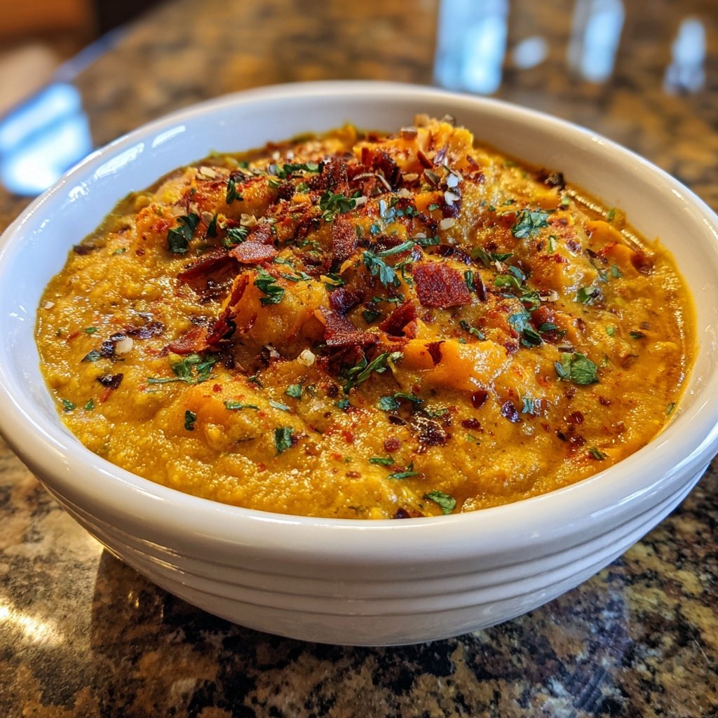 Weiße Bohnen Kürbis Pute Chili