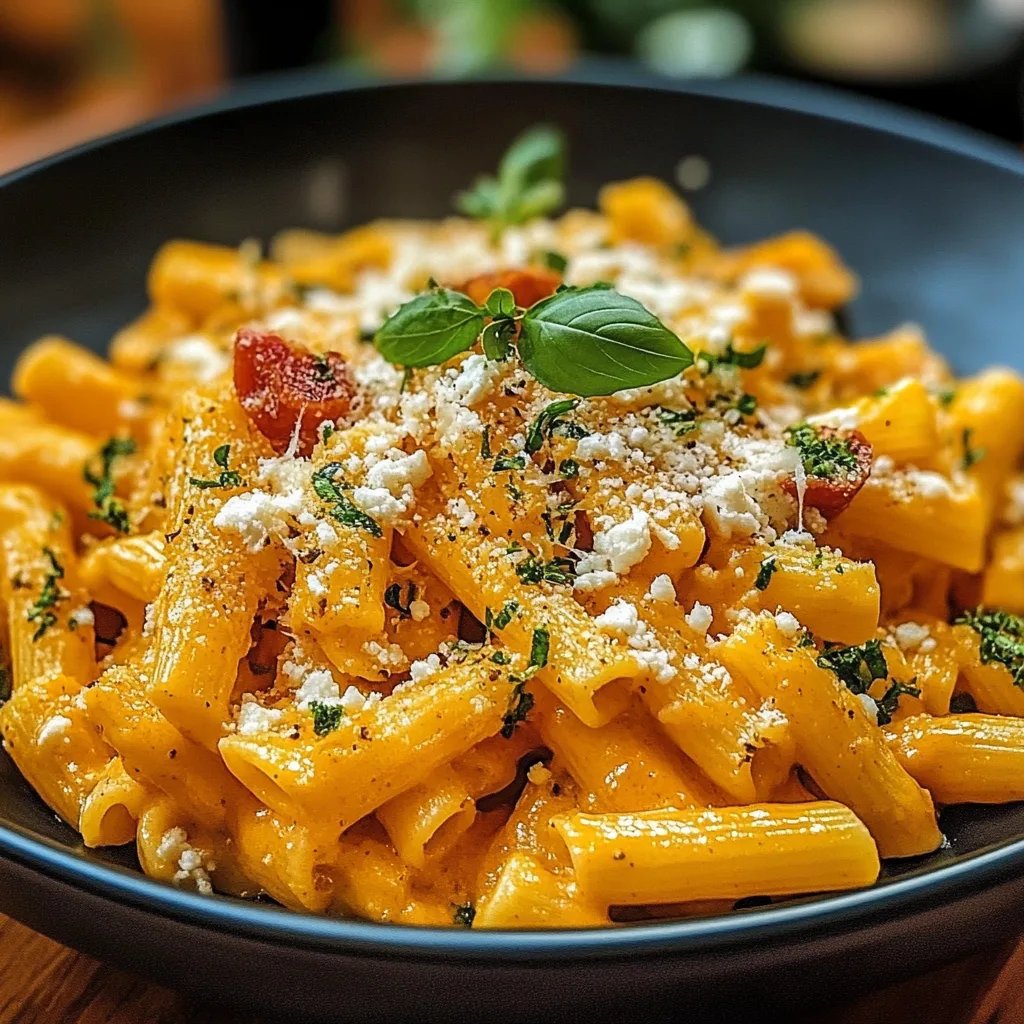 Kürbis Feta Pasta: Ein Unglaublich Ultimatives Rezept für 4 Personen