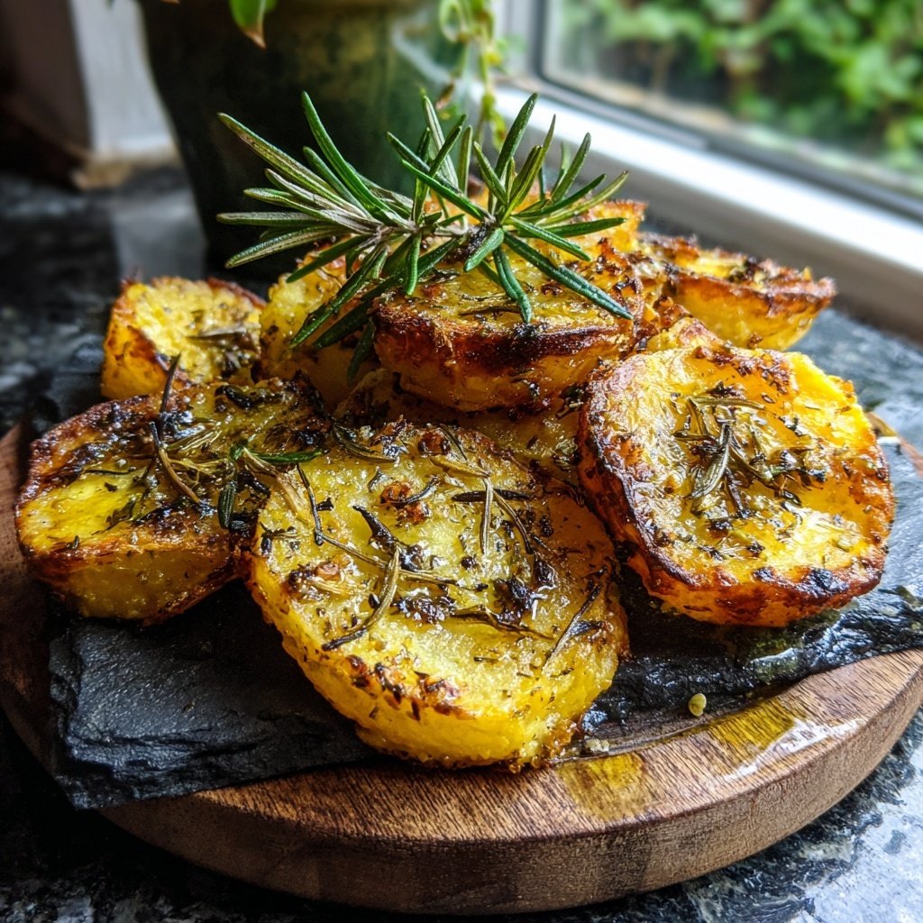 Rosmarin Knoblauch Pastinaken