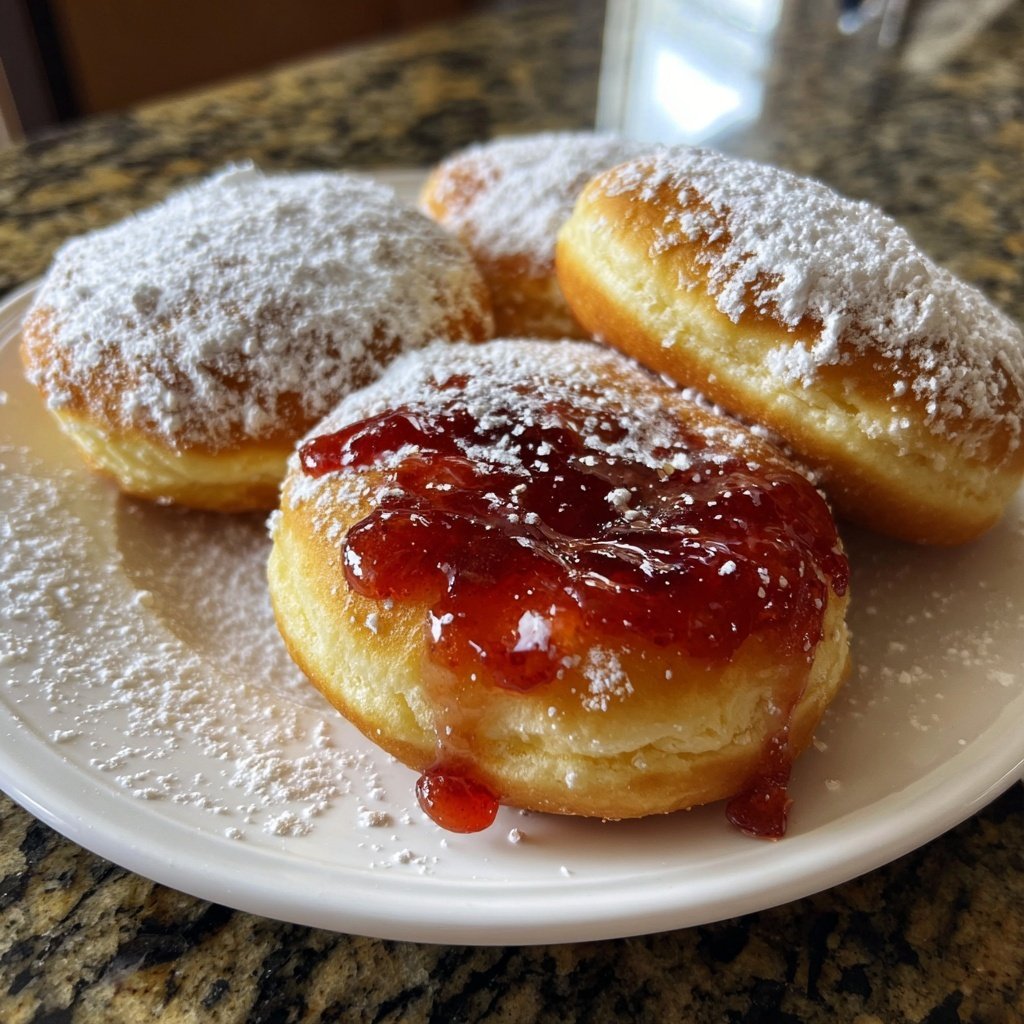 Berliner Pfannkuchen nach DDR Rezept